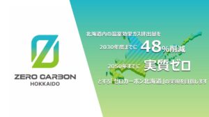ロゴ ゼロカーボンチャレンジ北海道